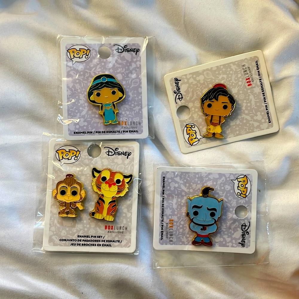 Funko POP!  Aladdin Pin set